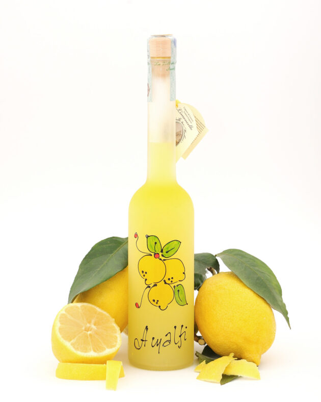 limoncello amalfi special edition decorata