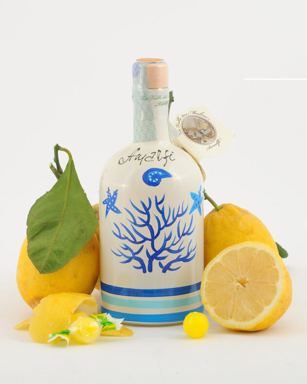decoro corallo blu amalfi ceramic hand painted limoncello oil wedding