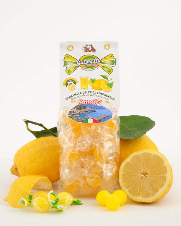 caramelle limoncello soft jelly candy lemon amalfi sorrento liquor
